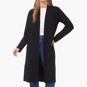 Halogen Open Front Long Cardigan